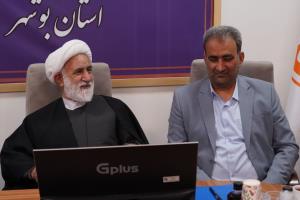 دیدار  صمیمی با مدیران و کارکنان بنیاد مسکن بوشهر